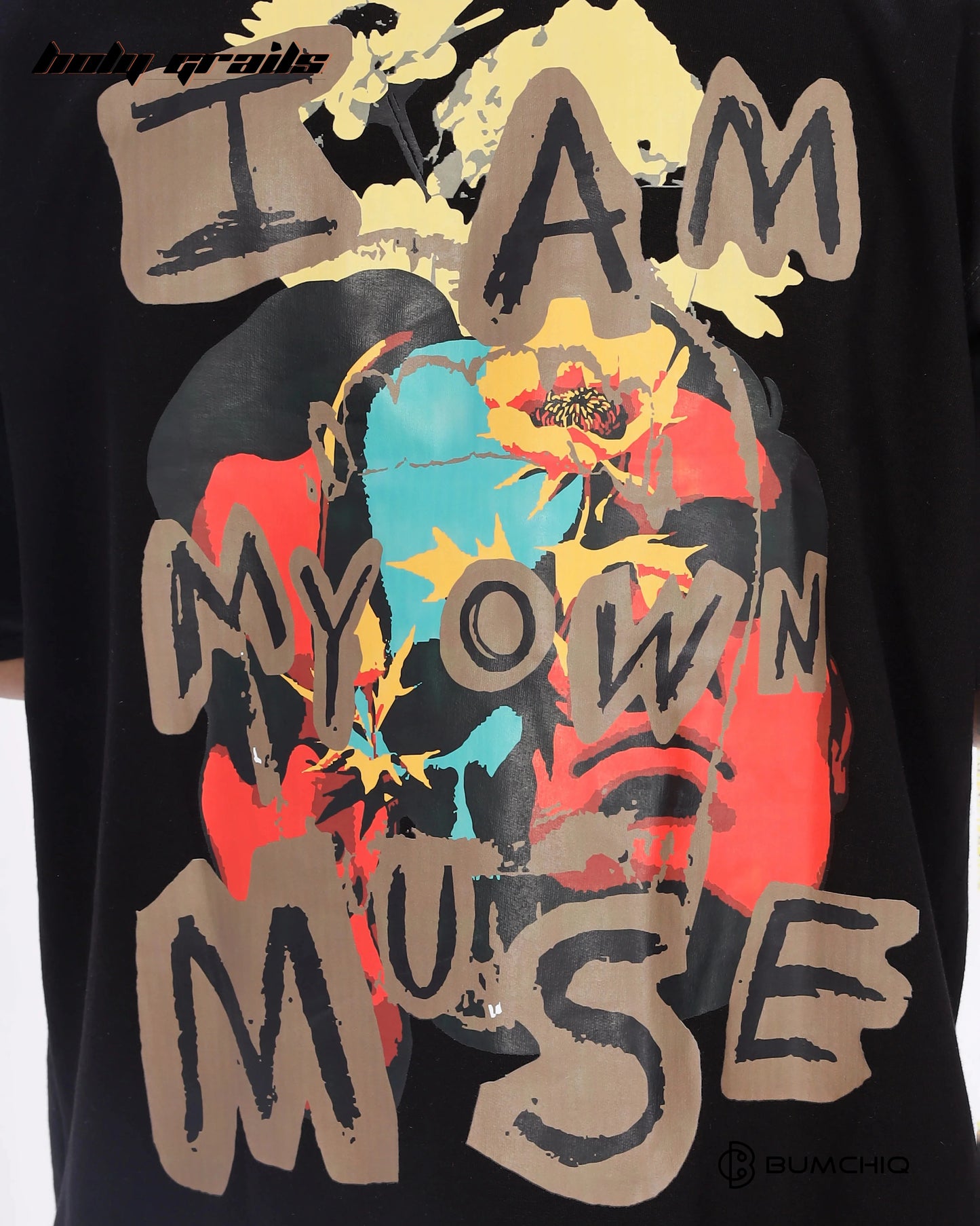 Own Muse Black Oversize Tee HG x Bumchiq