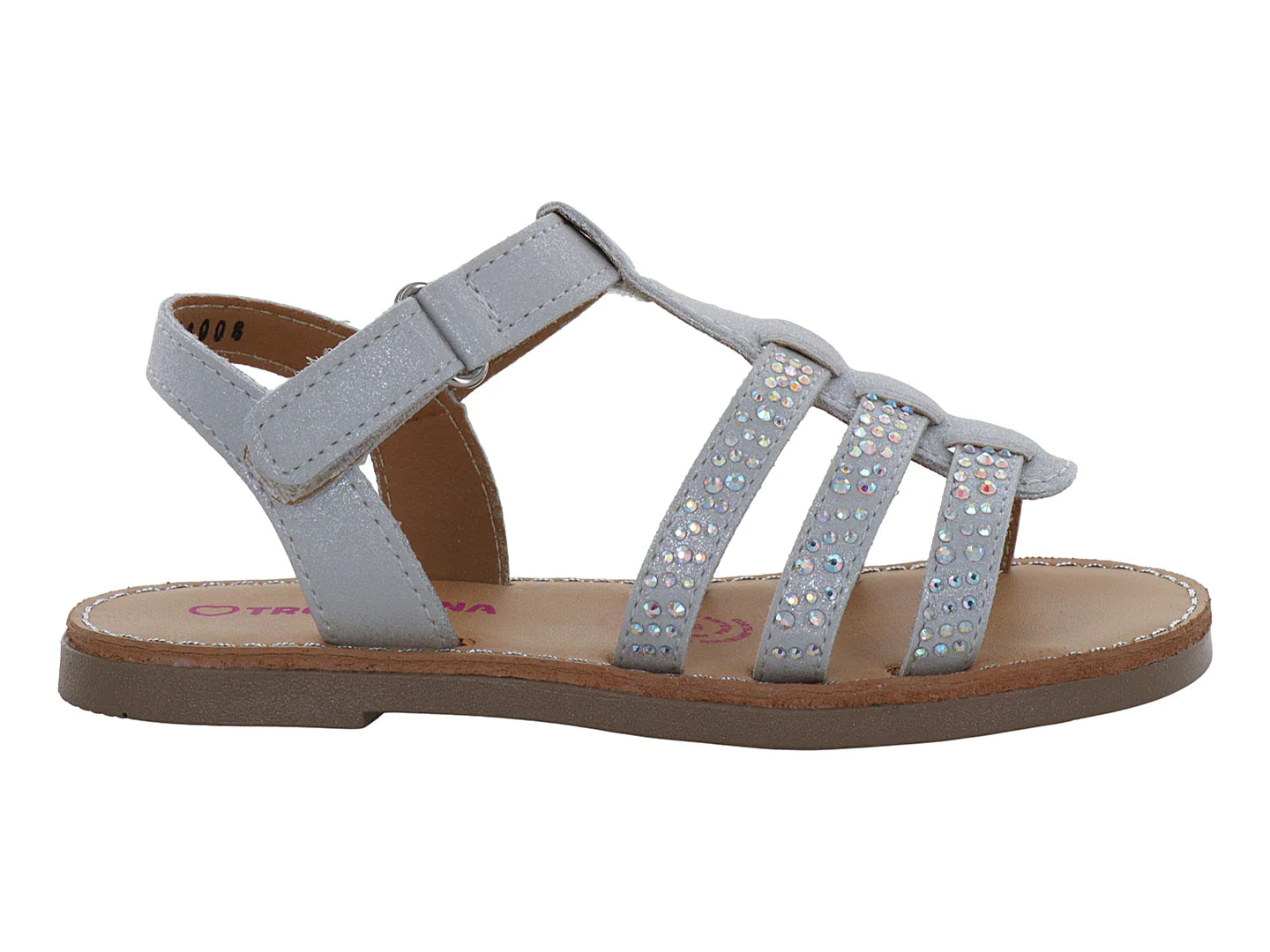 Sandalias Tropicana Plata para Niña