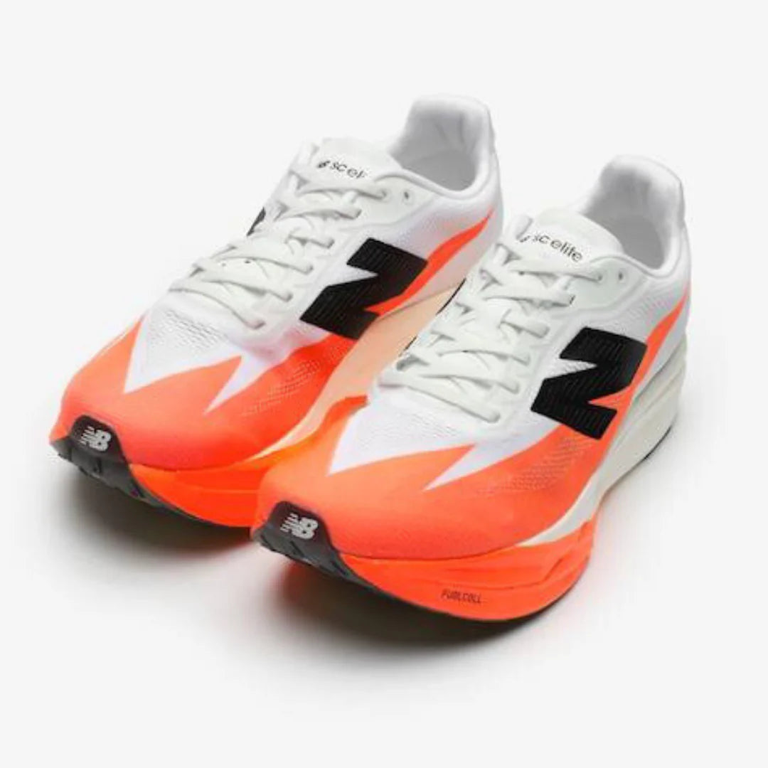 New Balance Fuelcell Supercomp Elite V5 Branco Vermelho