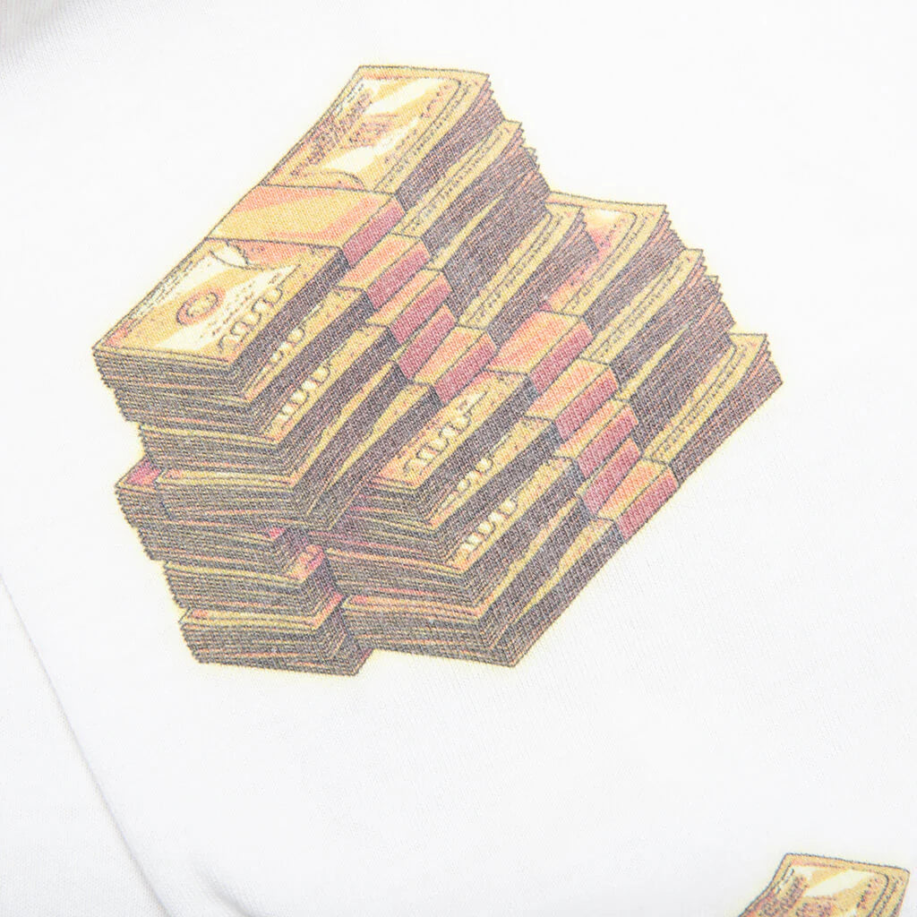 L S T Shirt White