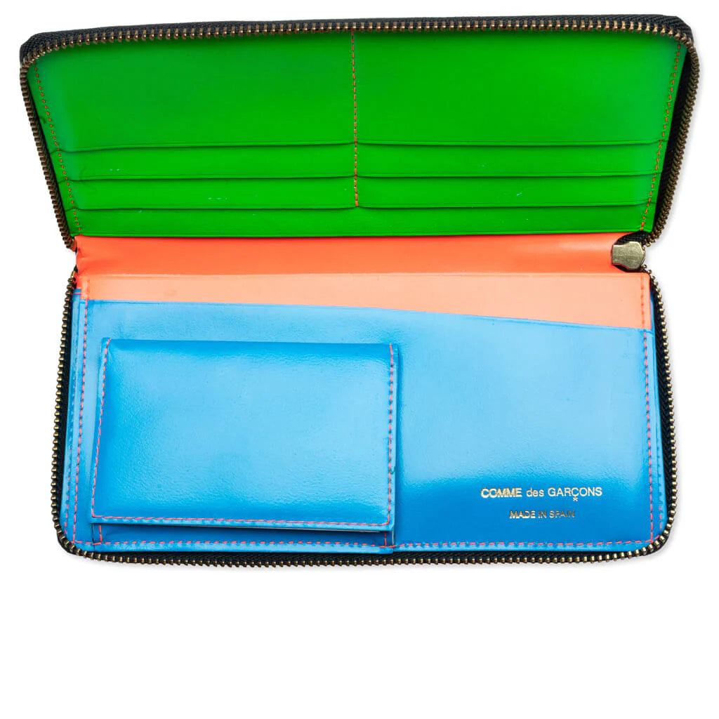 Comme des Garcons SA0110SF Super Fluo Wallet Orange