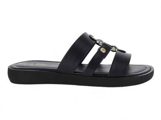 Sandalias Mauri Valero Negro para Mujer
