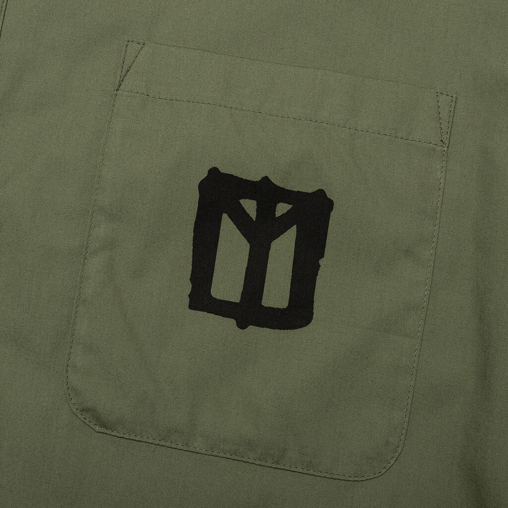 Neighborhood x Babylon BD Shirt SS 2 Olive Drab