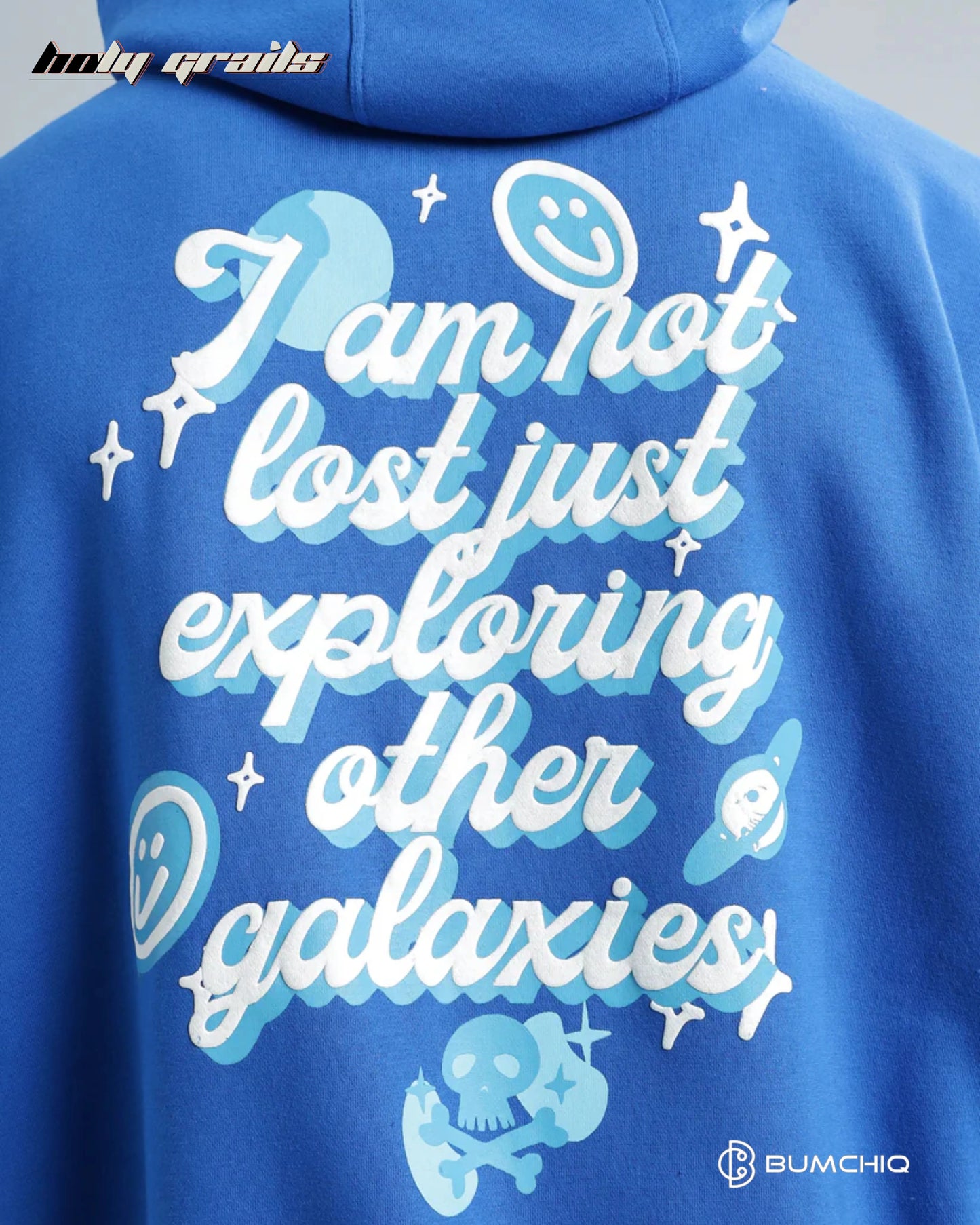Space Time Blue Hoodie HG x Bumchiq