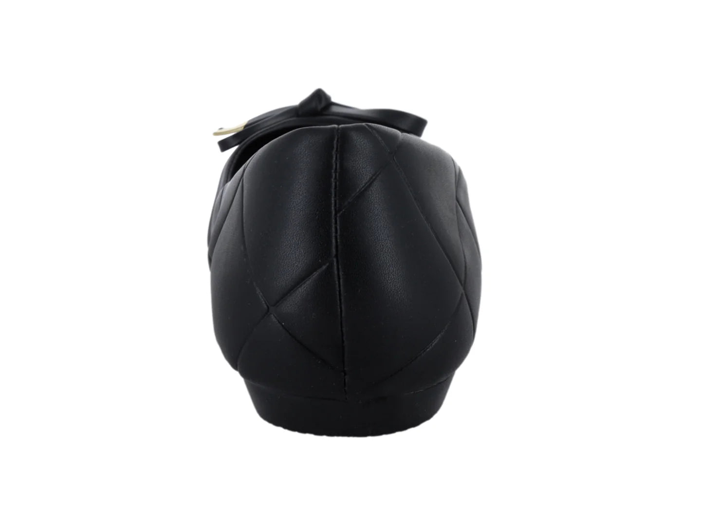 Zapatos Planos MeliAna Capitonados Negros para Mujer