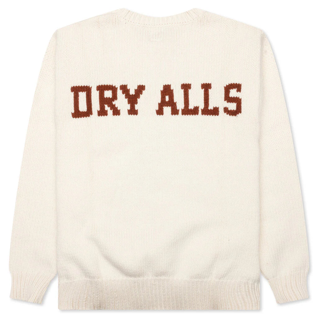 Dachs Knit Sweater White