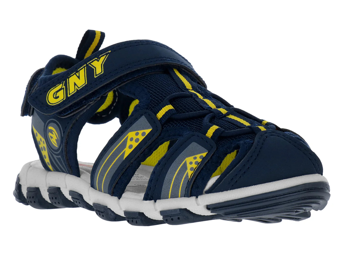 Sandalias Guany Marino Amarillo Blanco para Niño