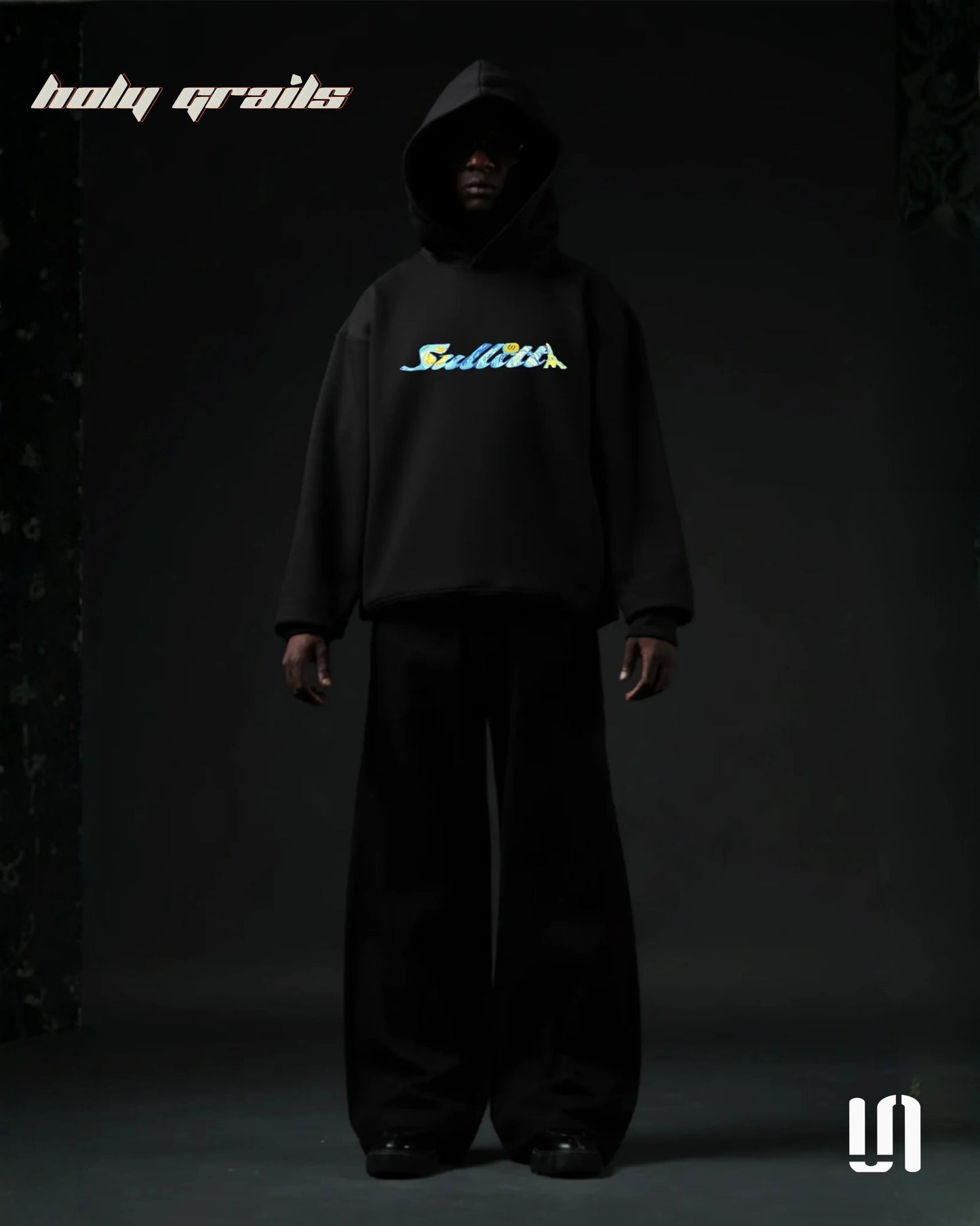 City of Nights Black Hoodie HG x Sullitt