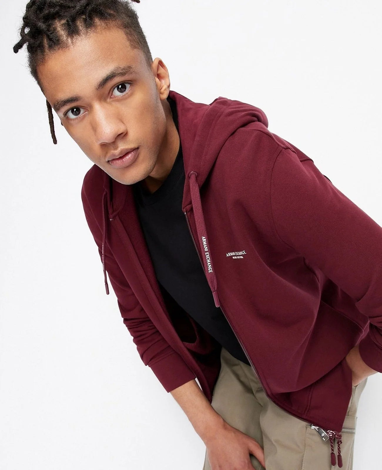 Zip Up Sweatshirt with Hood