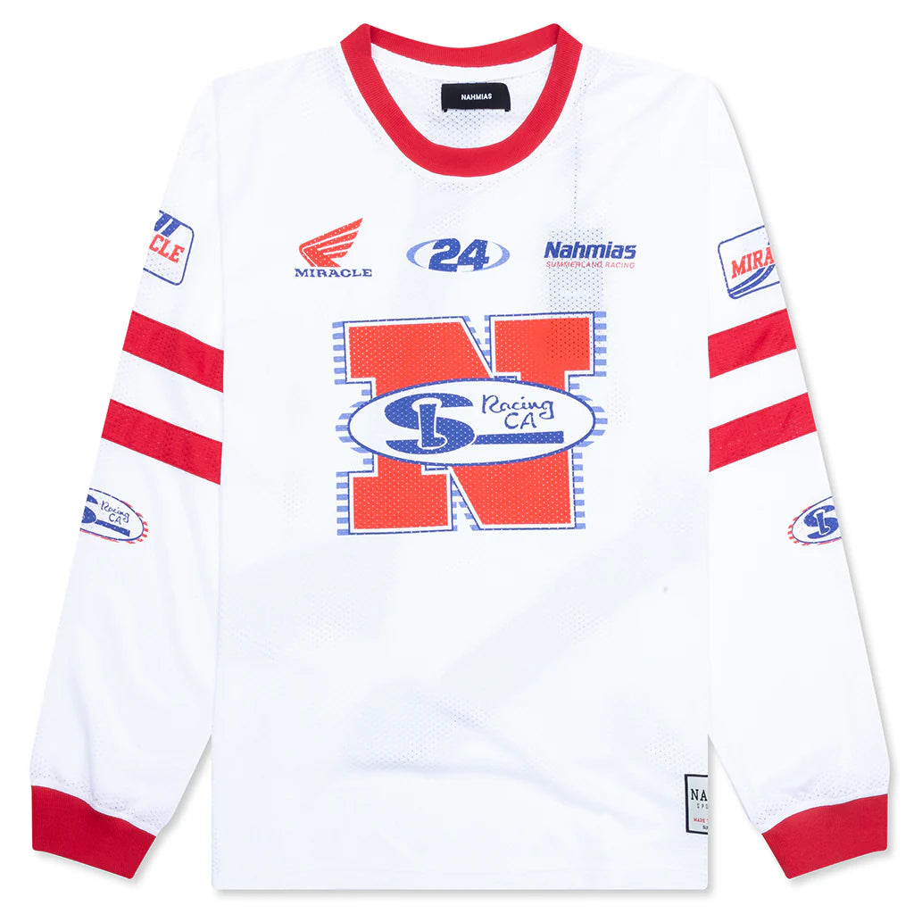 Racing Mesh Jersey White