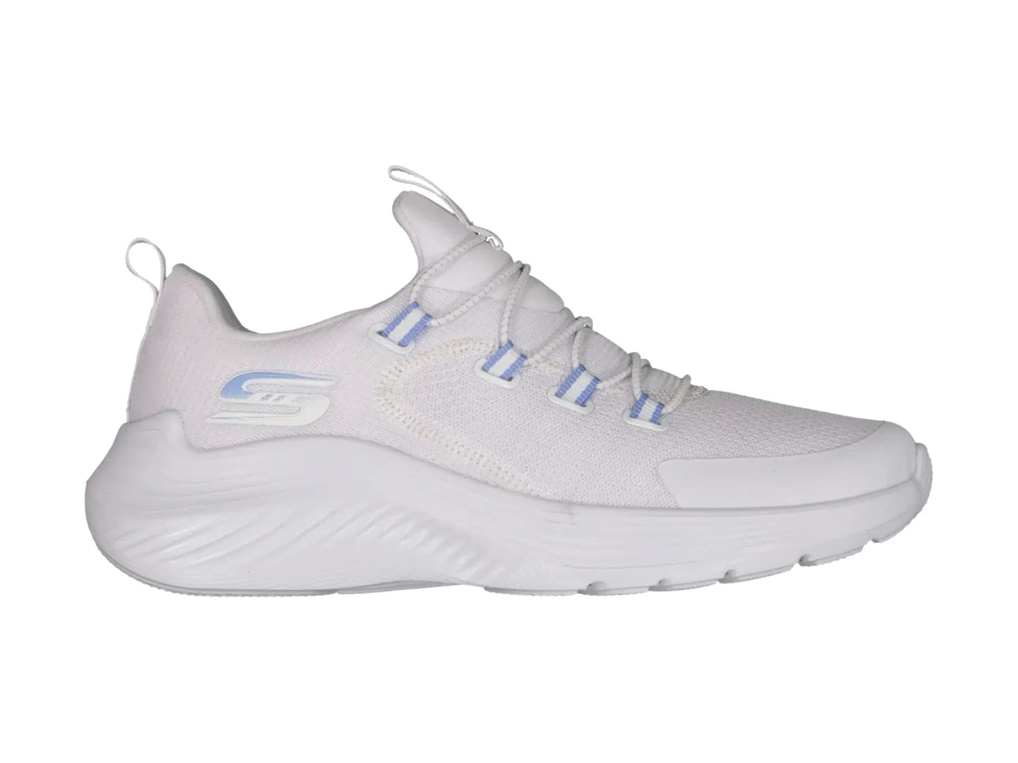 Tenis Skechers BOBS Squad Waves Blanco para Mujer