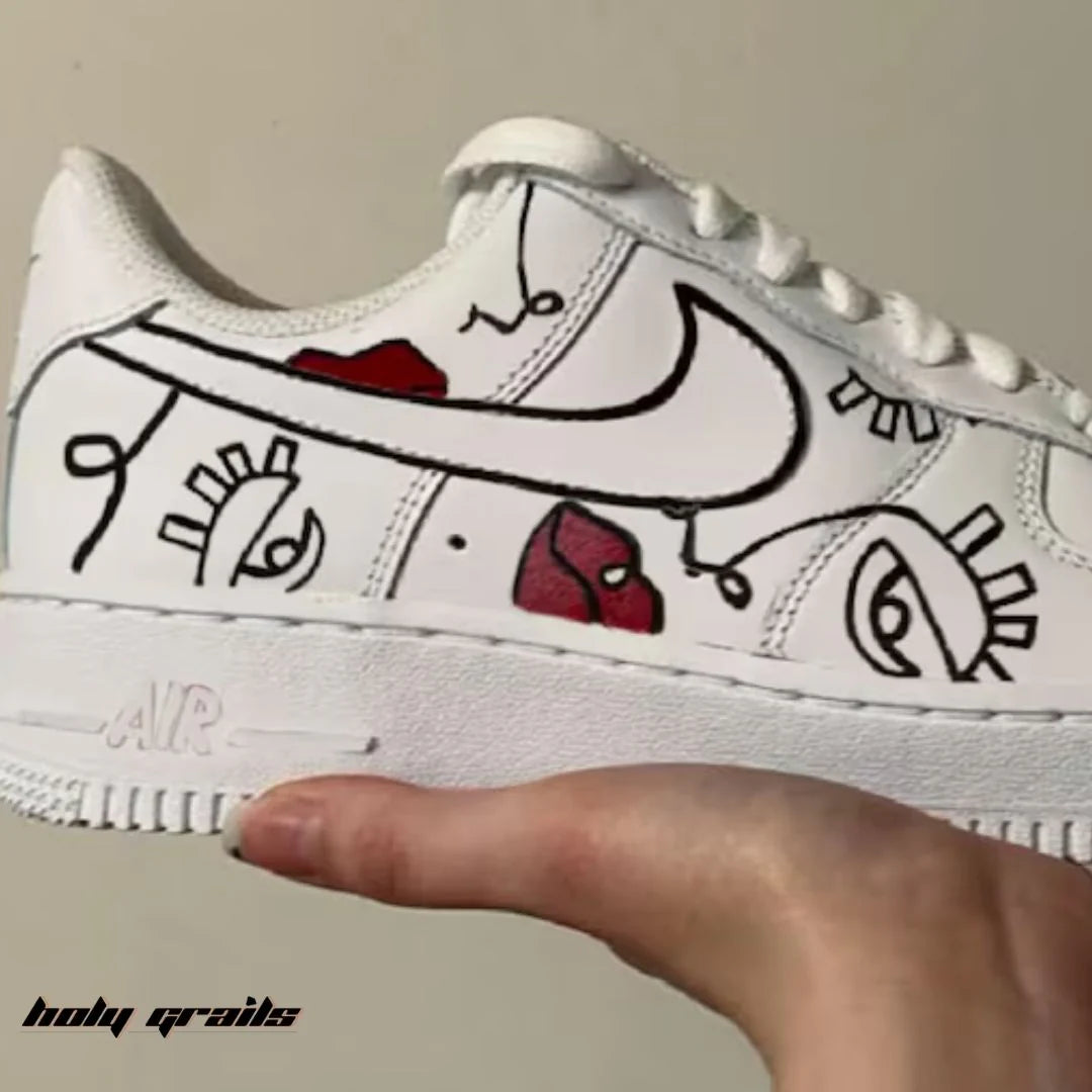 Air Force 1 x Heartsy Line Art
