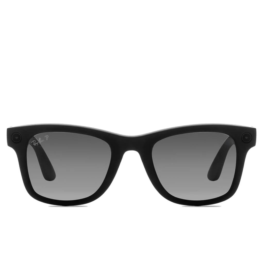 Meta Wayfarer Gen 2 Matte Black Polar Gradient Graphite