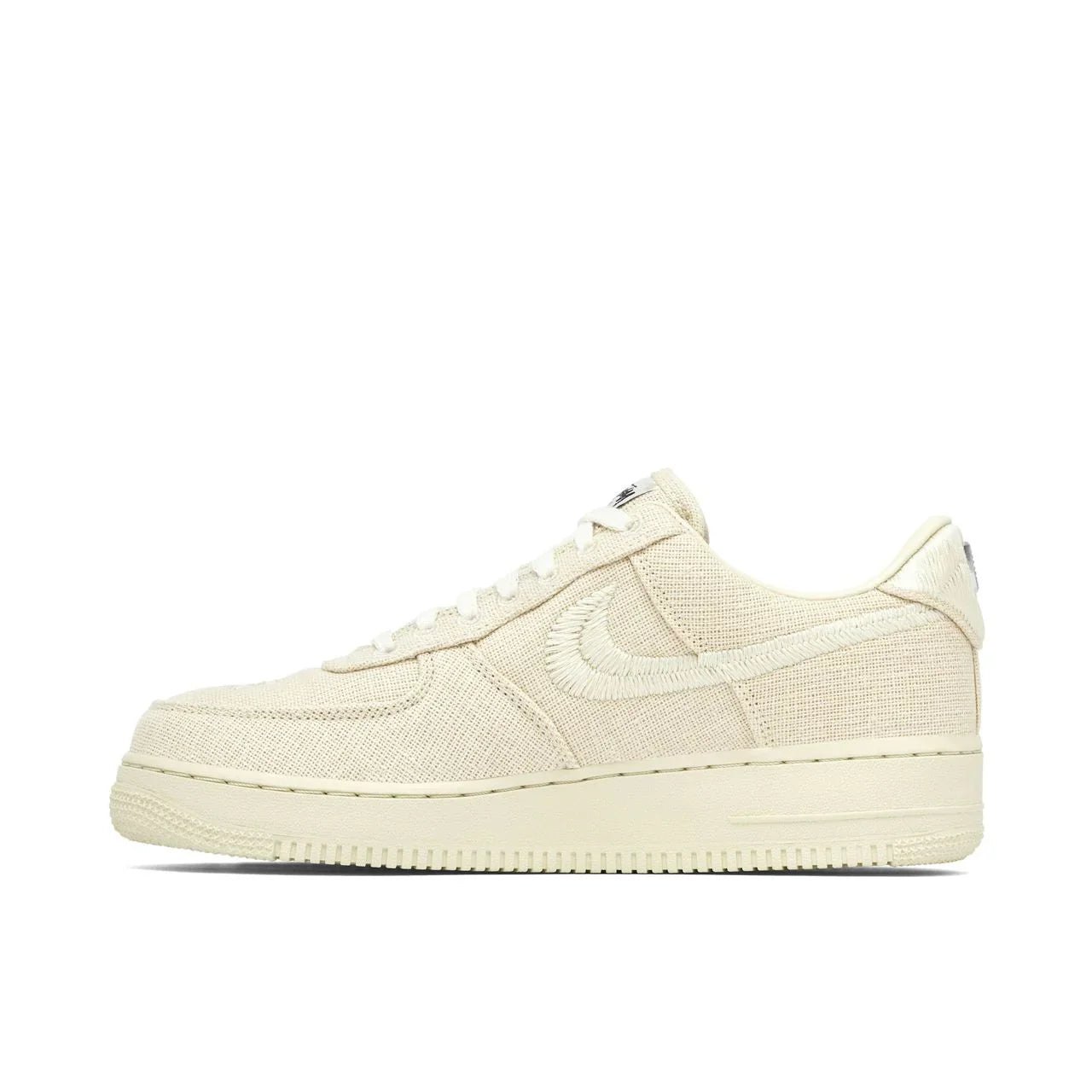 Nike Air Force 1 Stussy Canvas Beige Édition Premium Confort Style