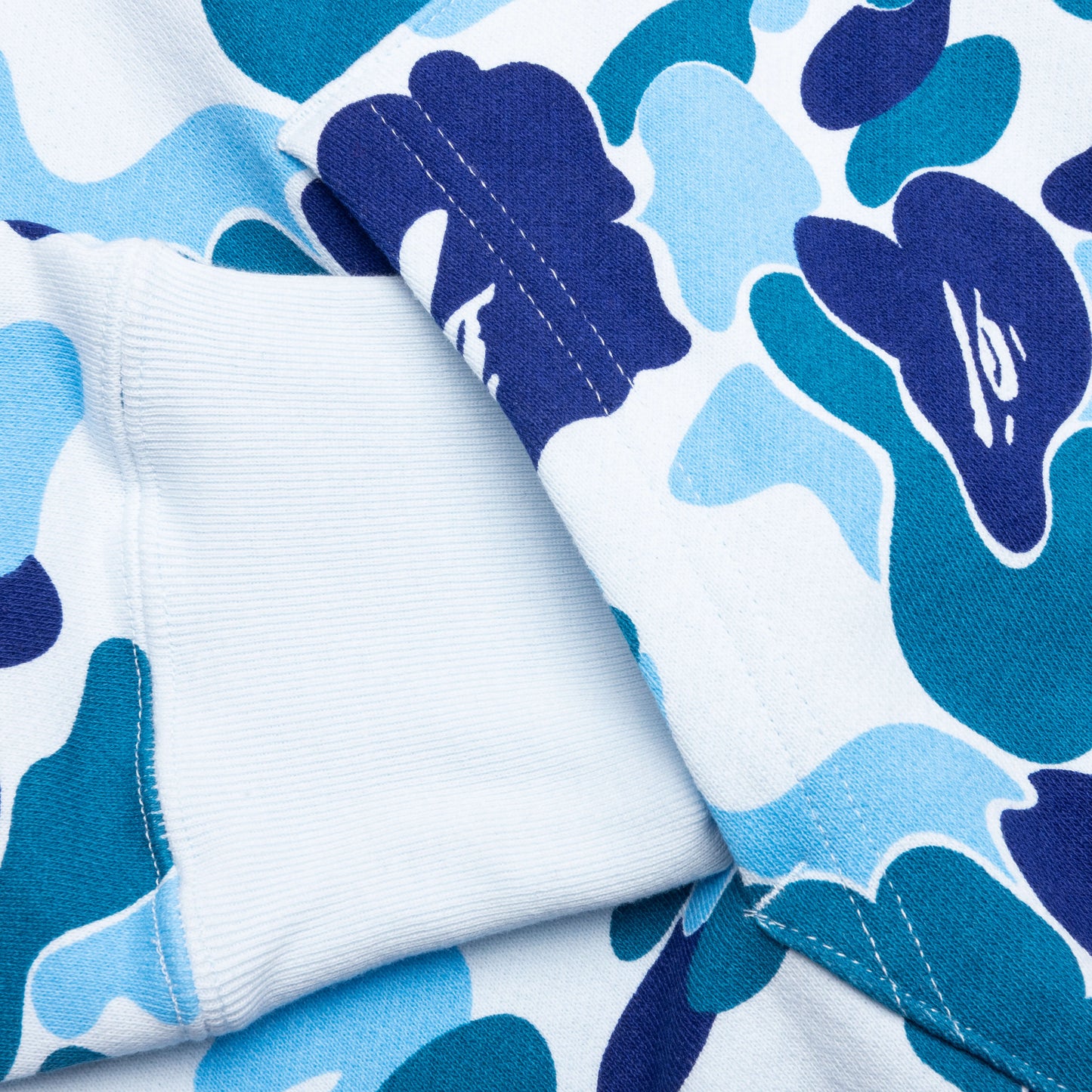 ABC Camo 2nd APE Pullover Hoodie Blue