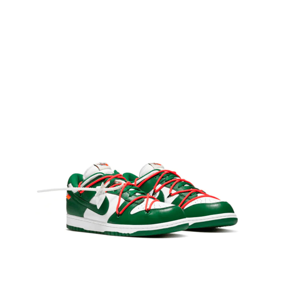 Nike Dunk Low x Off White Pine Green Sneakers