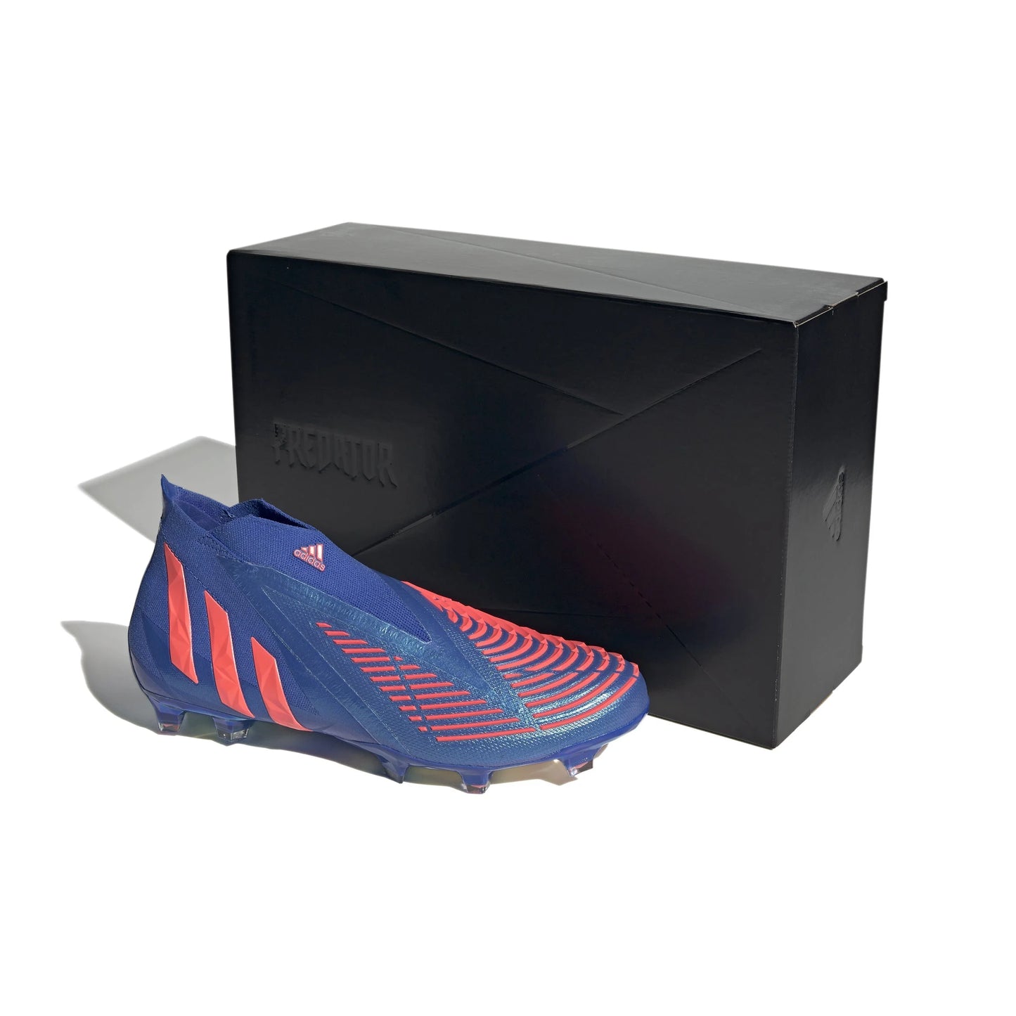 adidas Predator Edge FG Firm Ground Boots Hi Res Blue Turbo Hi Res Blue
