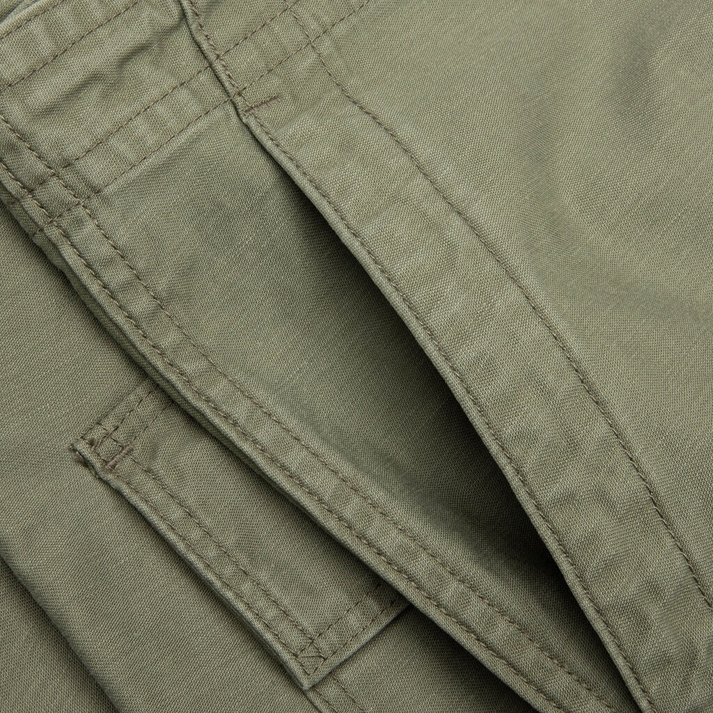 Reversed Sateen String Fatigue Pant Olive