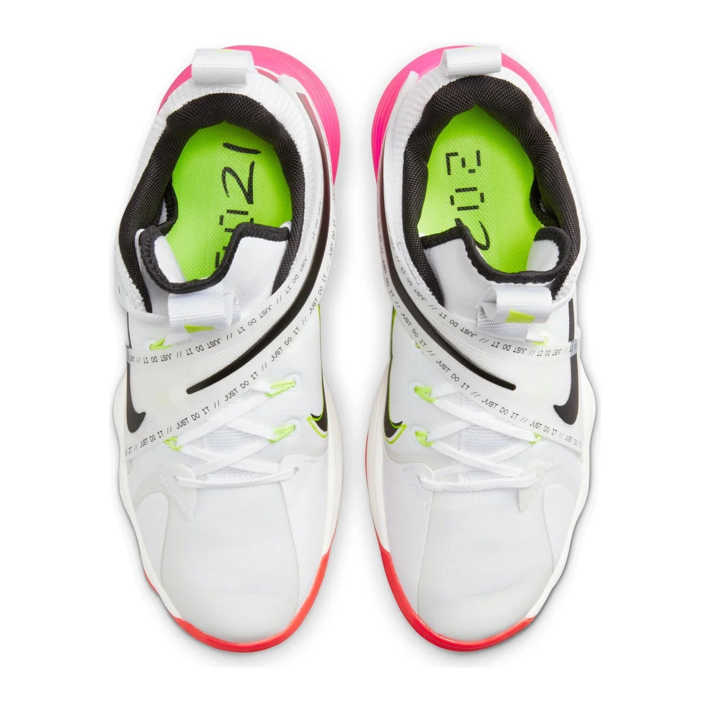 Tênis Nike React HyperSet 1 Vôlei Branco Rosa