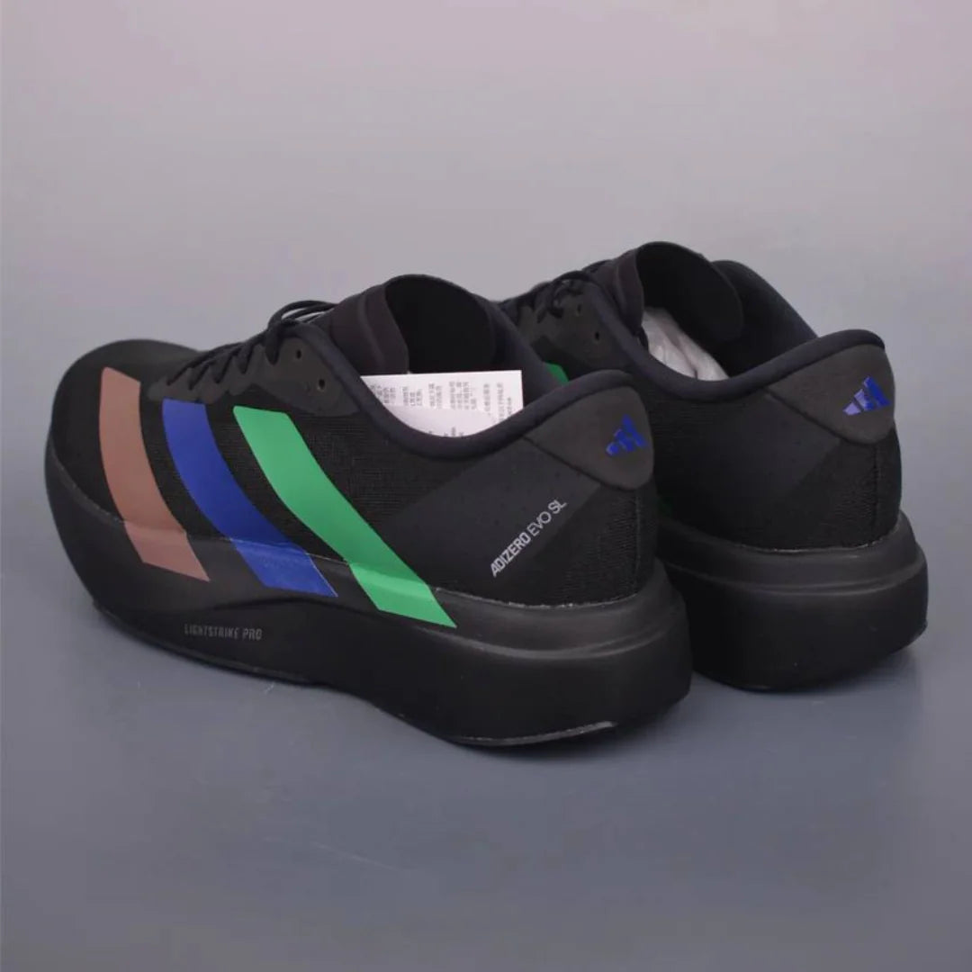 Adidas Adizero EVO SL Preto Verde Azul Marrom