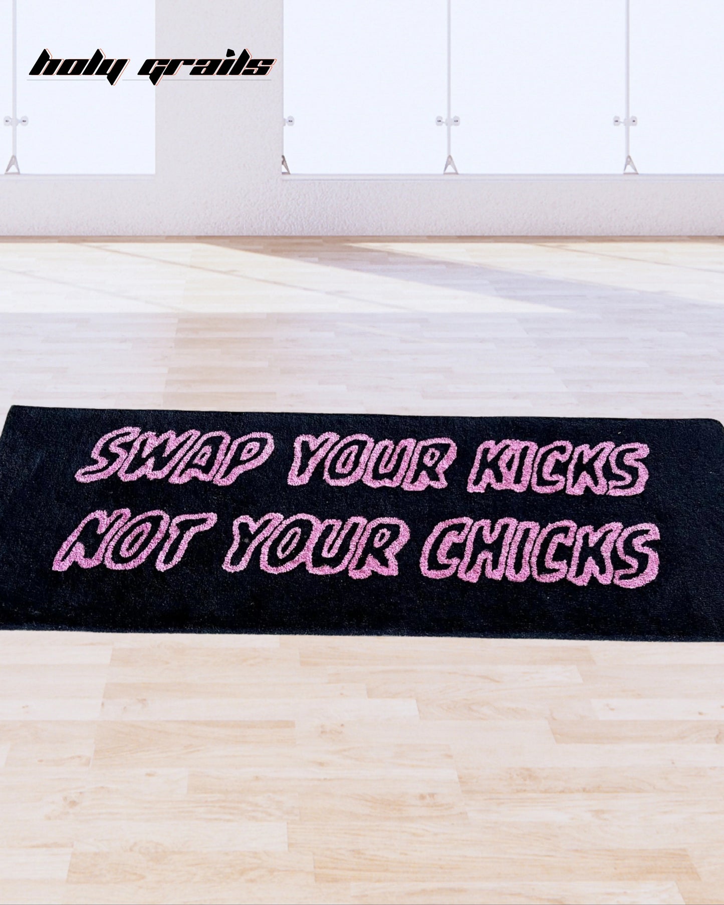 Swap Game Hand Tufted Rug