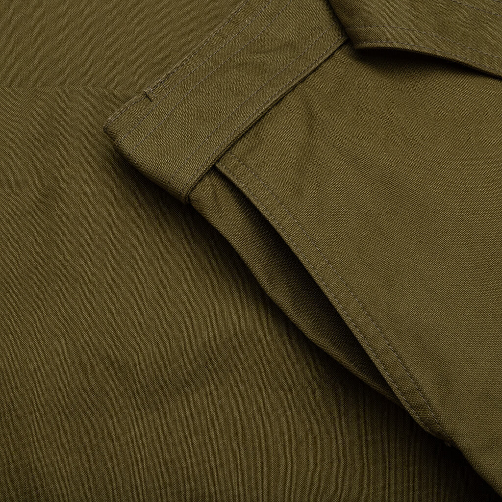 Oxford Belted Pants Olive