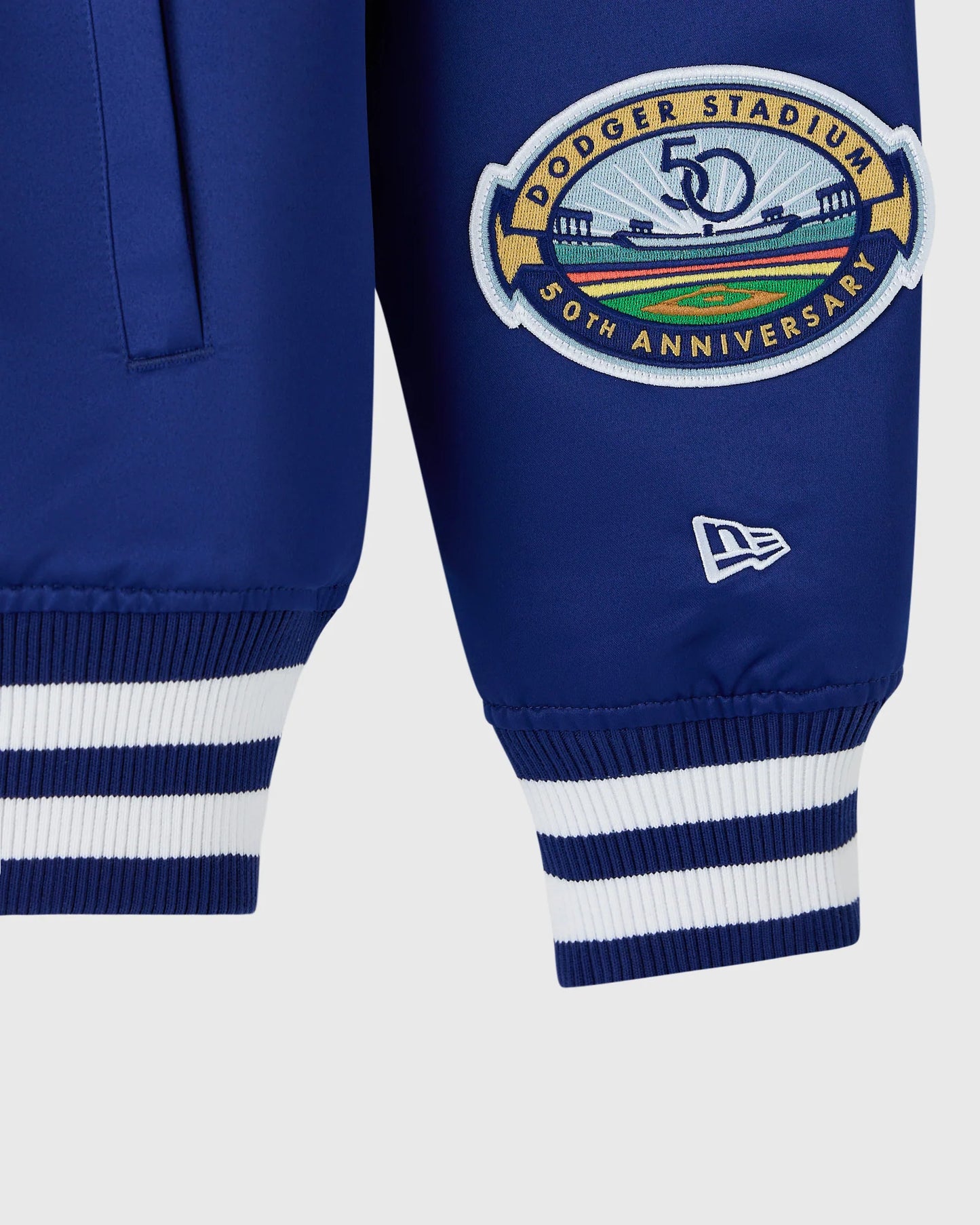 New Era MLB Los Angeles Dodgers Varsity Jacket Blue