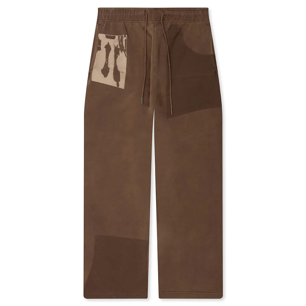 Sun Faded Sweatpants Brown