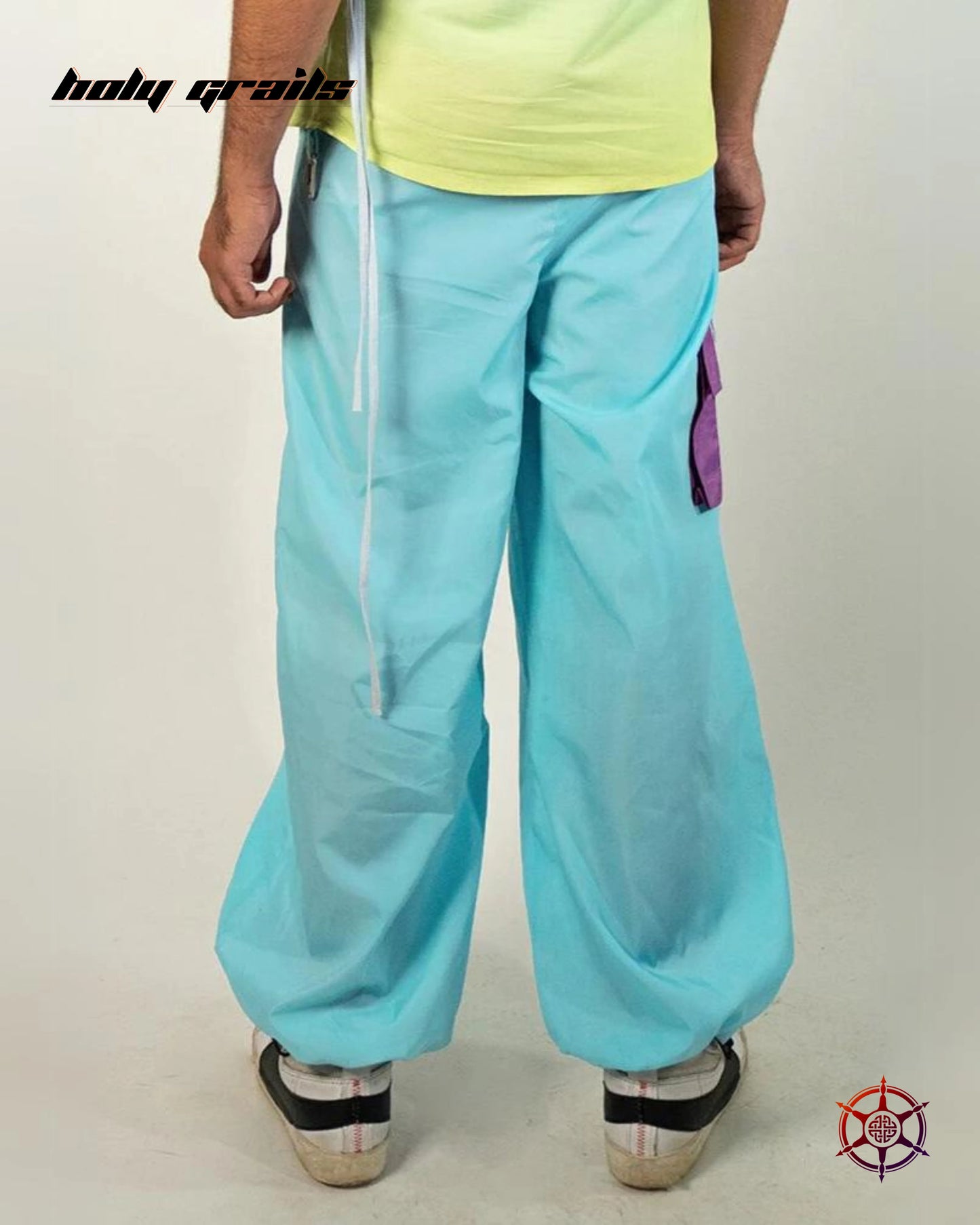 Mint Breeze Parachute Pants HG x Duskin