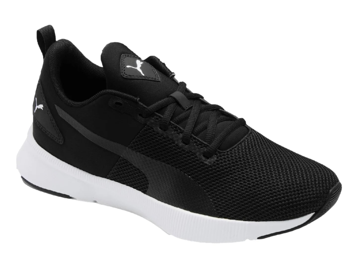 Tenis PUMA Flyer Runner Negro con Blanco para Hombre