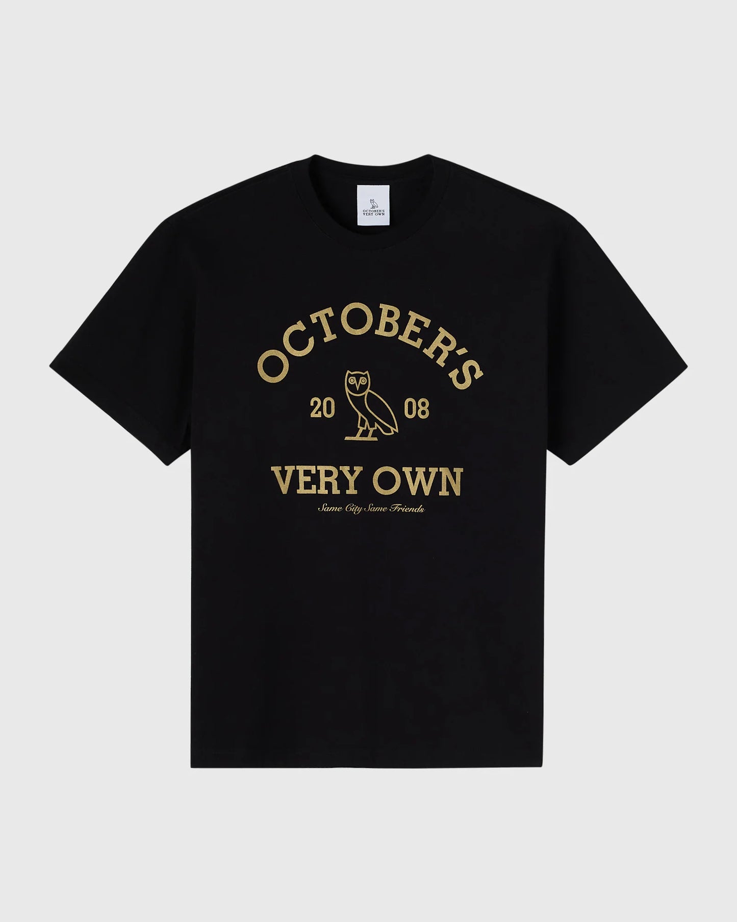 Collegiate Tee Black