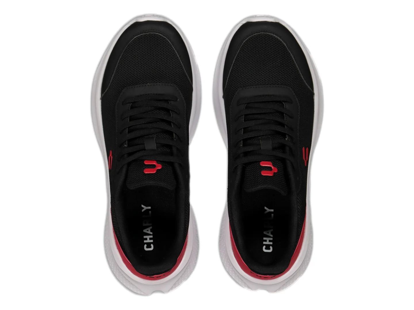 Tenis Charly Negro con Rojo para Hombre