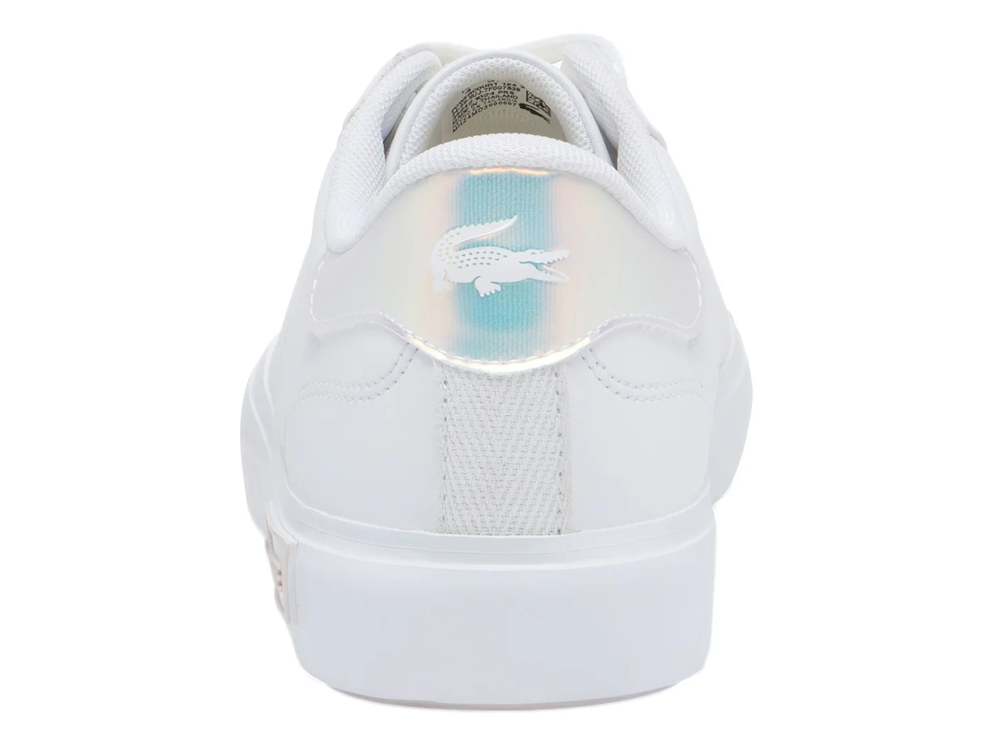 Tenis Lacoste Powercourt Blanco y Rosa para Niña