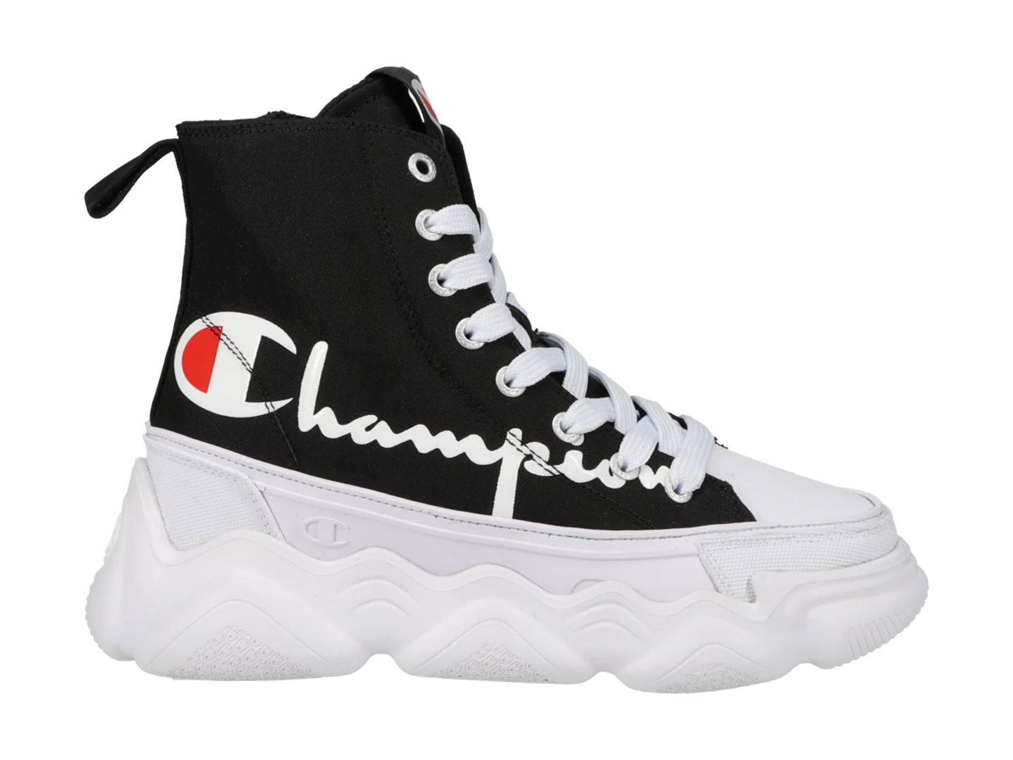 Tenis Champion Meloso Prodigy Hi Negro y Blanco para Hombre
