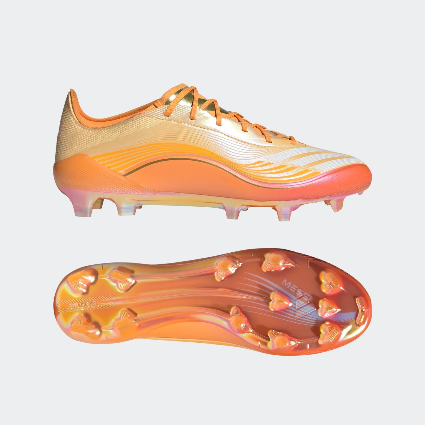 adidas F50 Messi Elite FG Firm Ground Mens Soccer Cleats Icta Gold