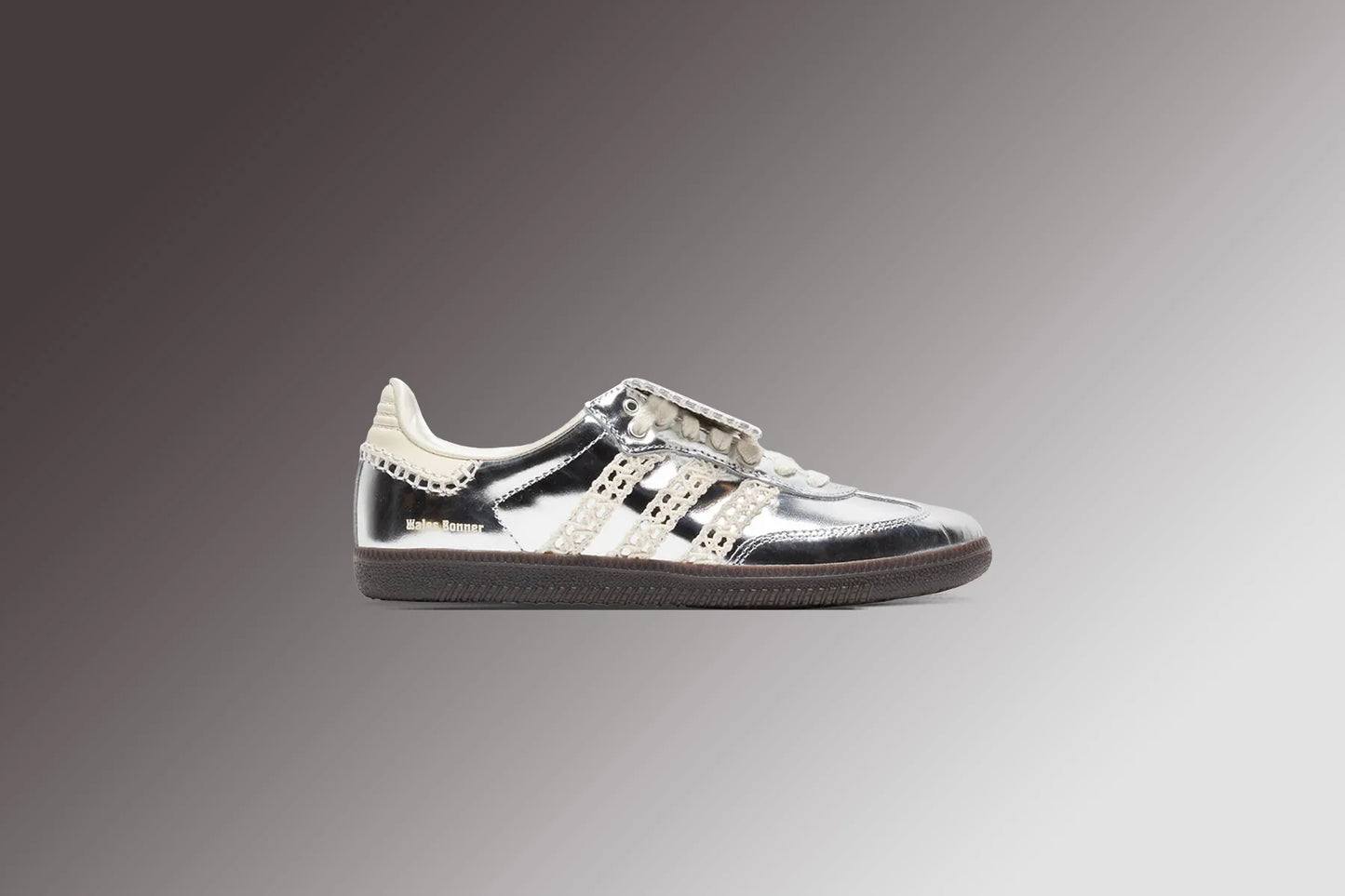 Adidas x Wales Bonner Samba Metallic Silver Metal Silver Metal Easy Yellow