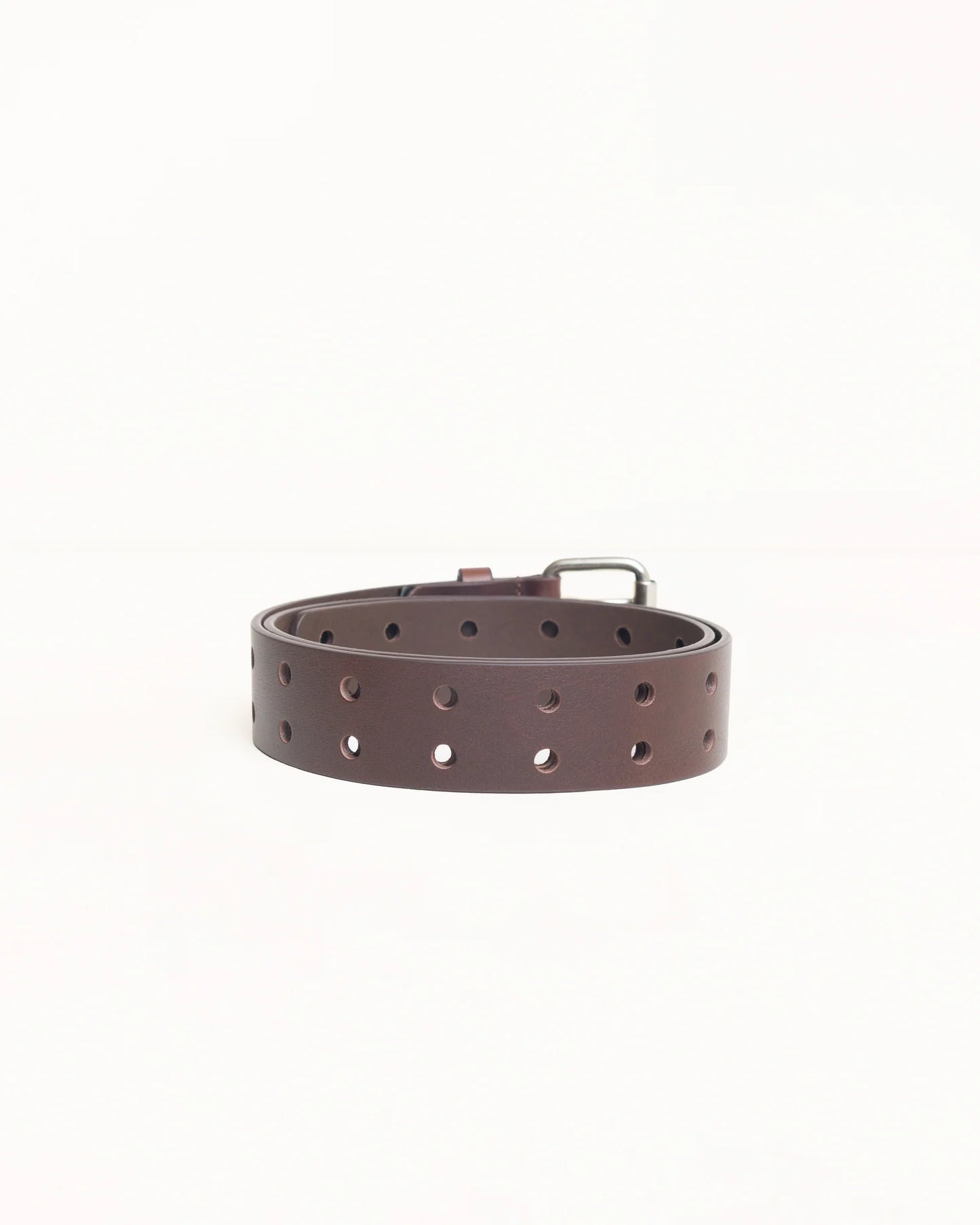 PUNCH OUT LEATHER BELT