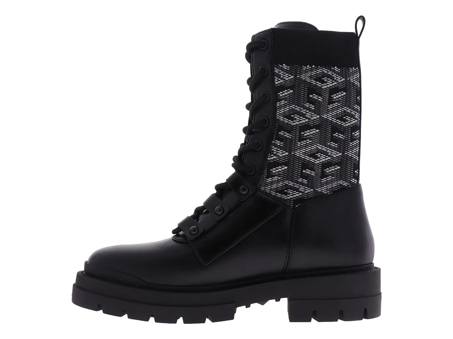 Botines Combat Guess Negros para Mujer
