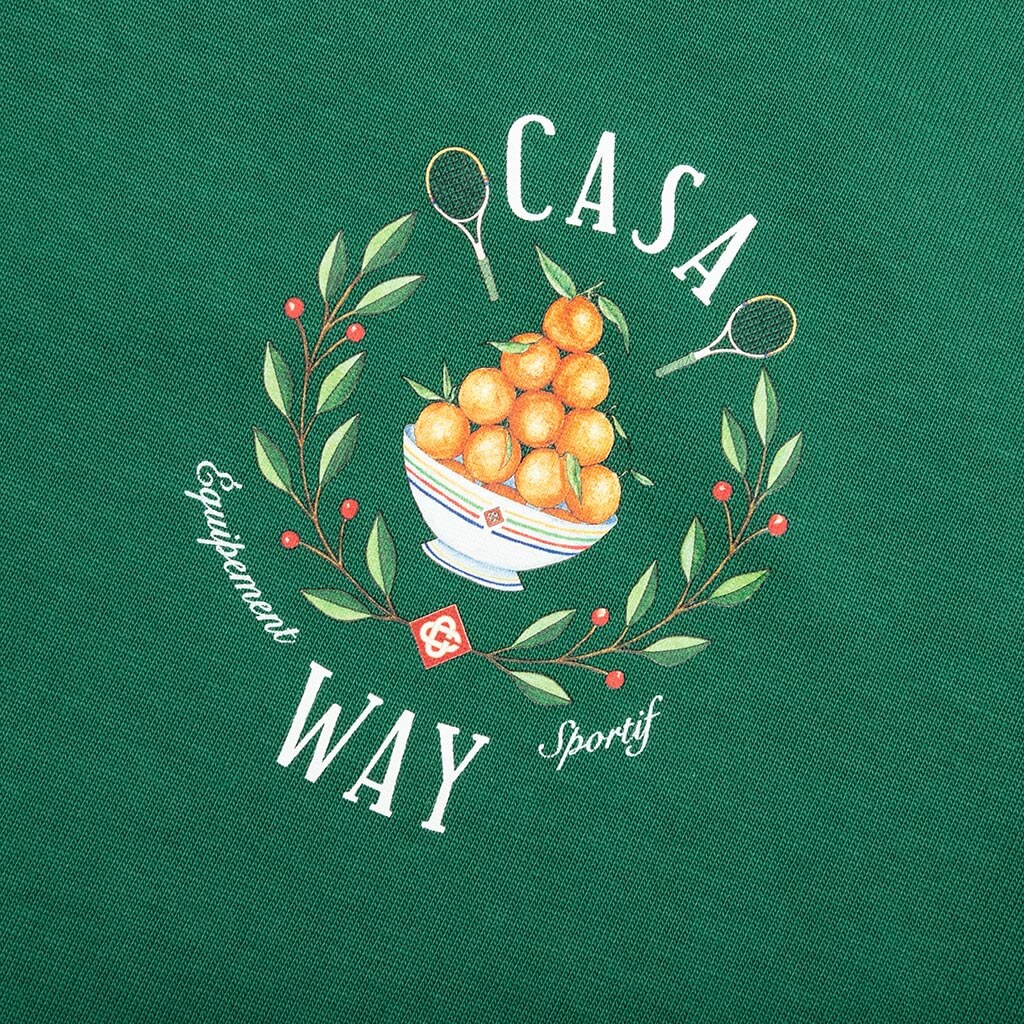 Casa Way Tee Evergreen