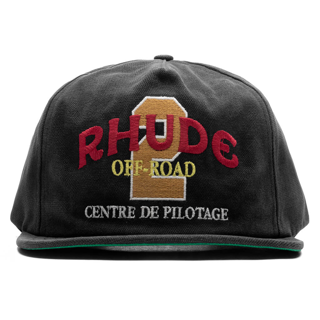 Off Road Washed Canvas Hat Black