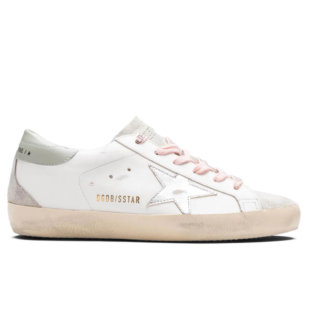 Womens Super Star White Ice Silver