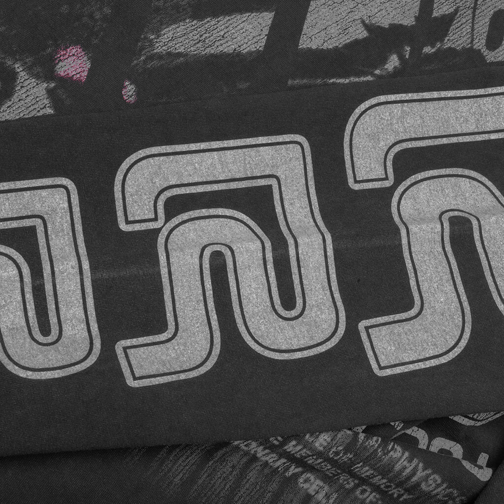 Metamoth 2 Vintage L S Tee Vintage Black