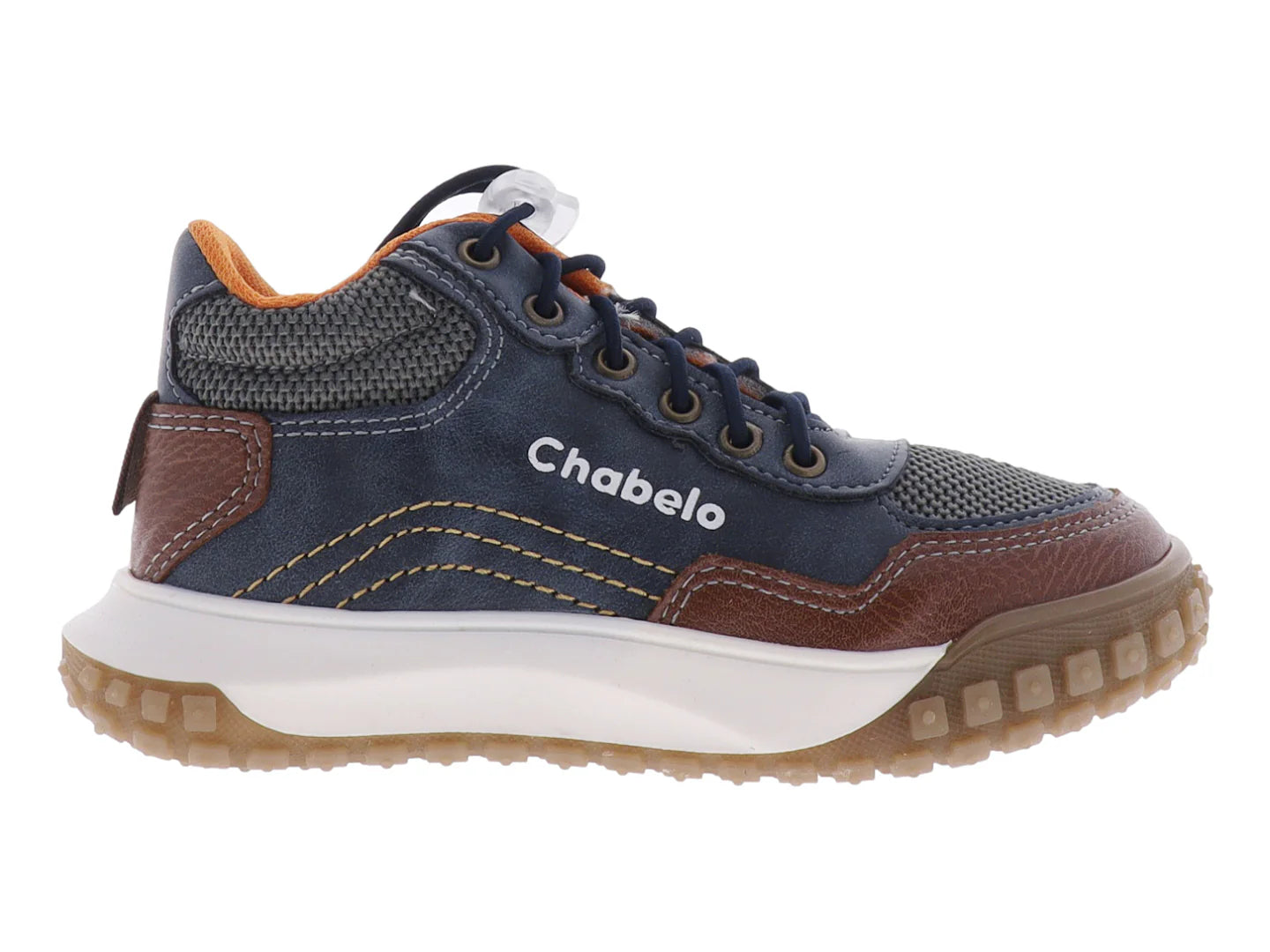 Botas Chabelo Azul Marino y Café para Niño