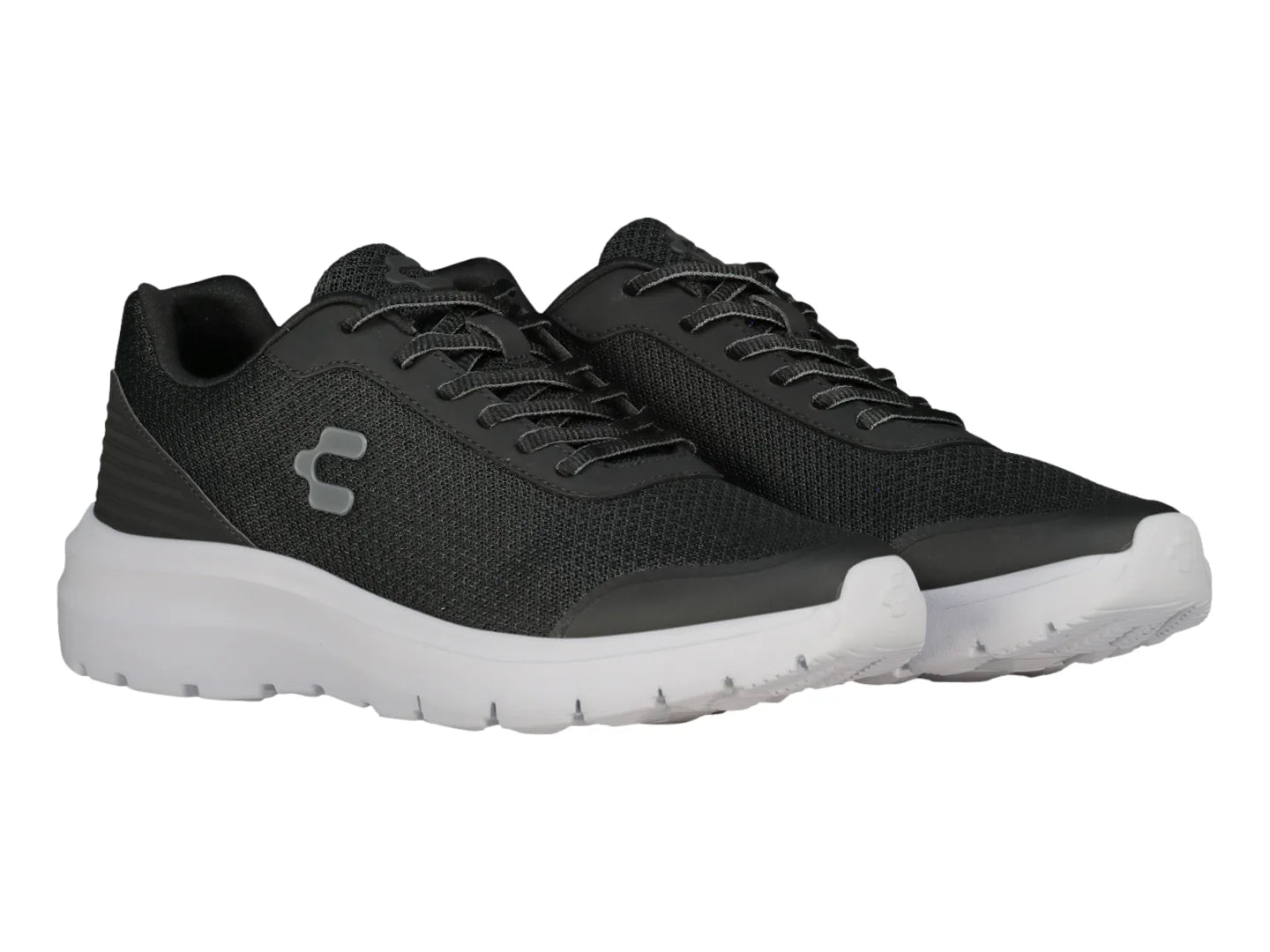 Tenis Charly Road Casual Negro y Blanco para Hombre
