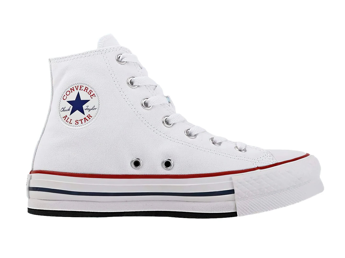 Tenis Converse Chuck Taylor All Star Eva Lift Blancos para Niño