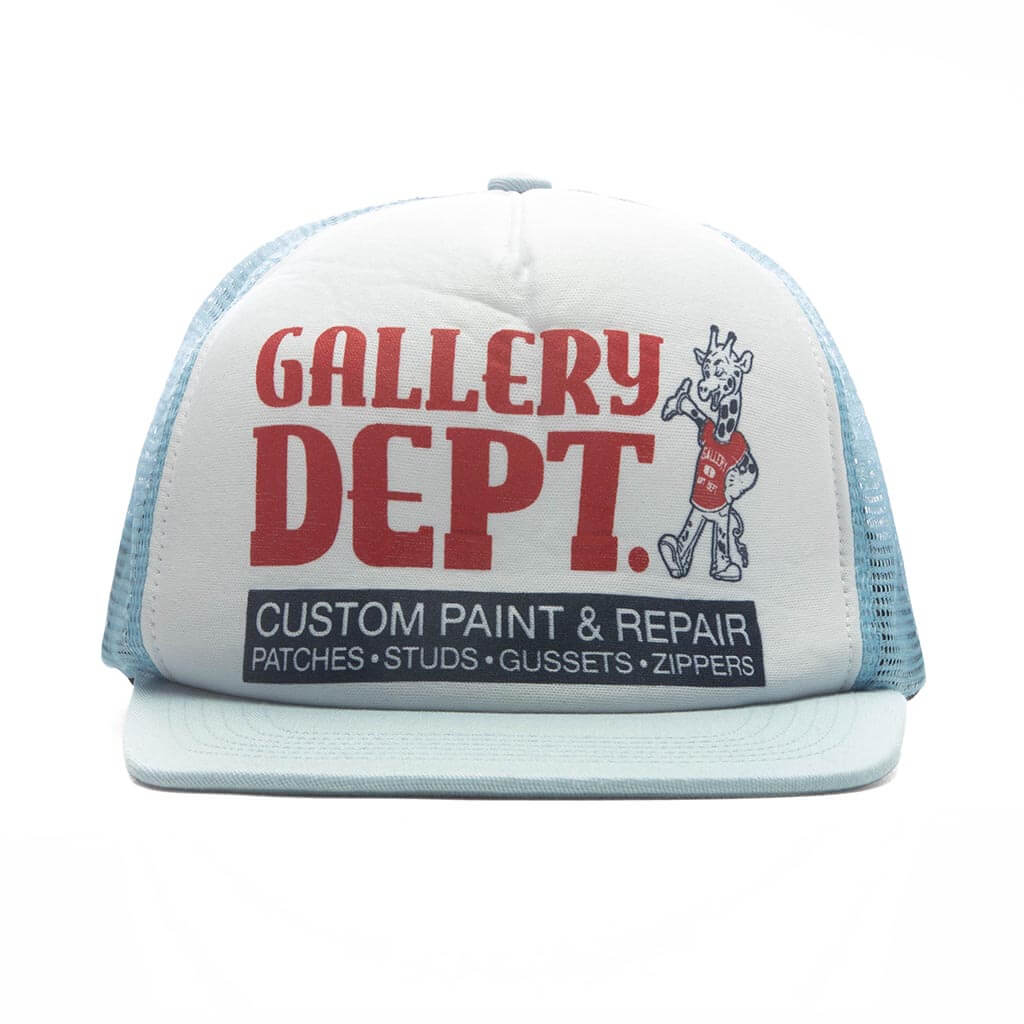 GD Custom Hat Baby Blue White