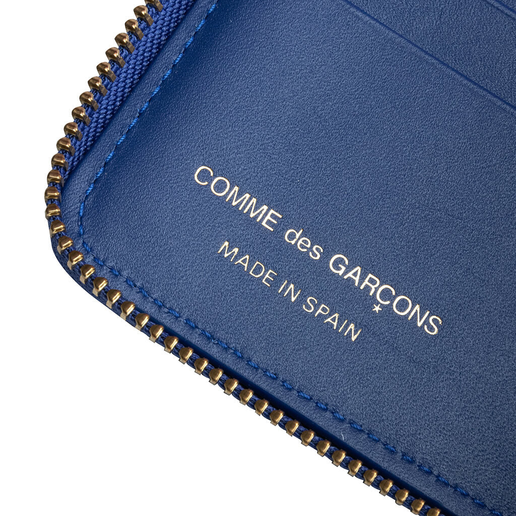 Comme des Garcons SA2100PD Polka Dots Wallet Navy