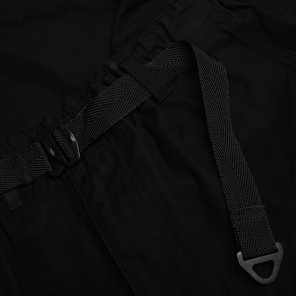 Elasticated Waist Utility Shorts Black