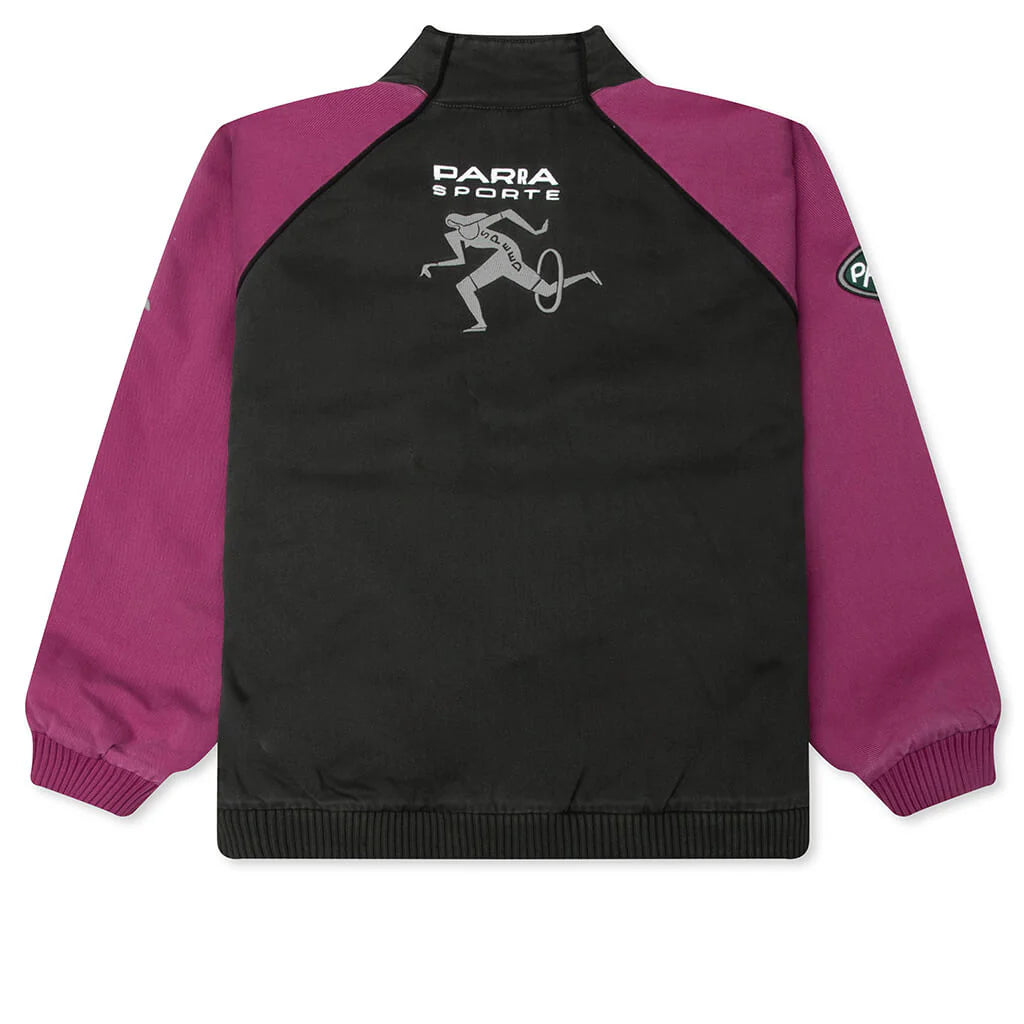 Owl Meets Rat Racing Jacket Purple Pink