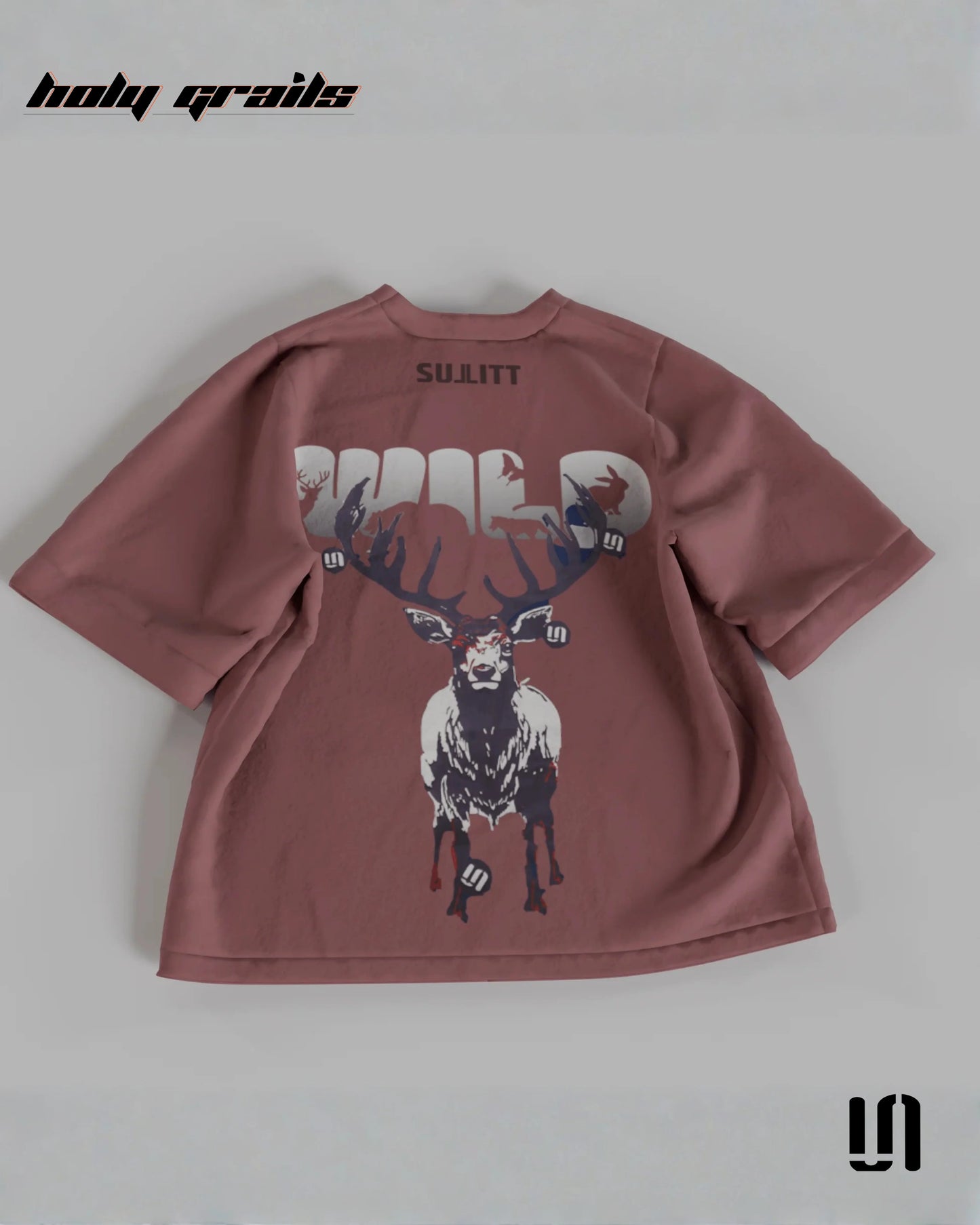 Wild Deer Onion Pink Oversized Tee HG x Sullitt